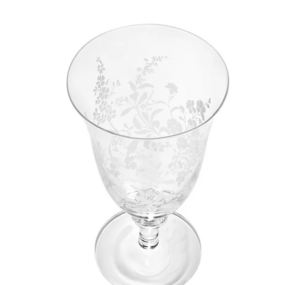 🌸 2025 New The Pioneer Woman Daisy 14-Ounce Glass Goblet, Clear, Qty 1 - Picture 4 of 8